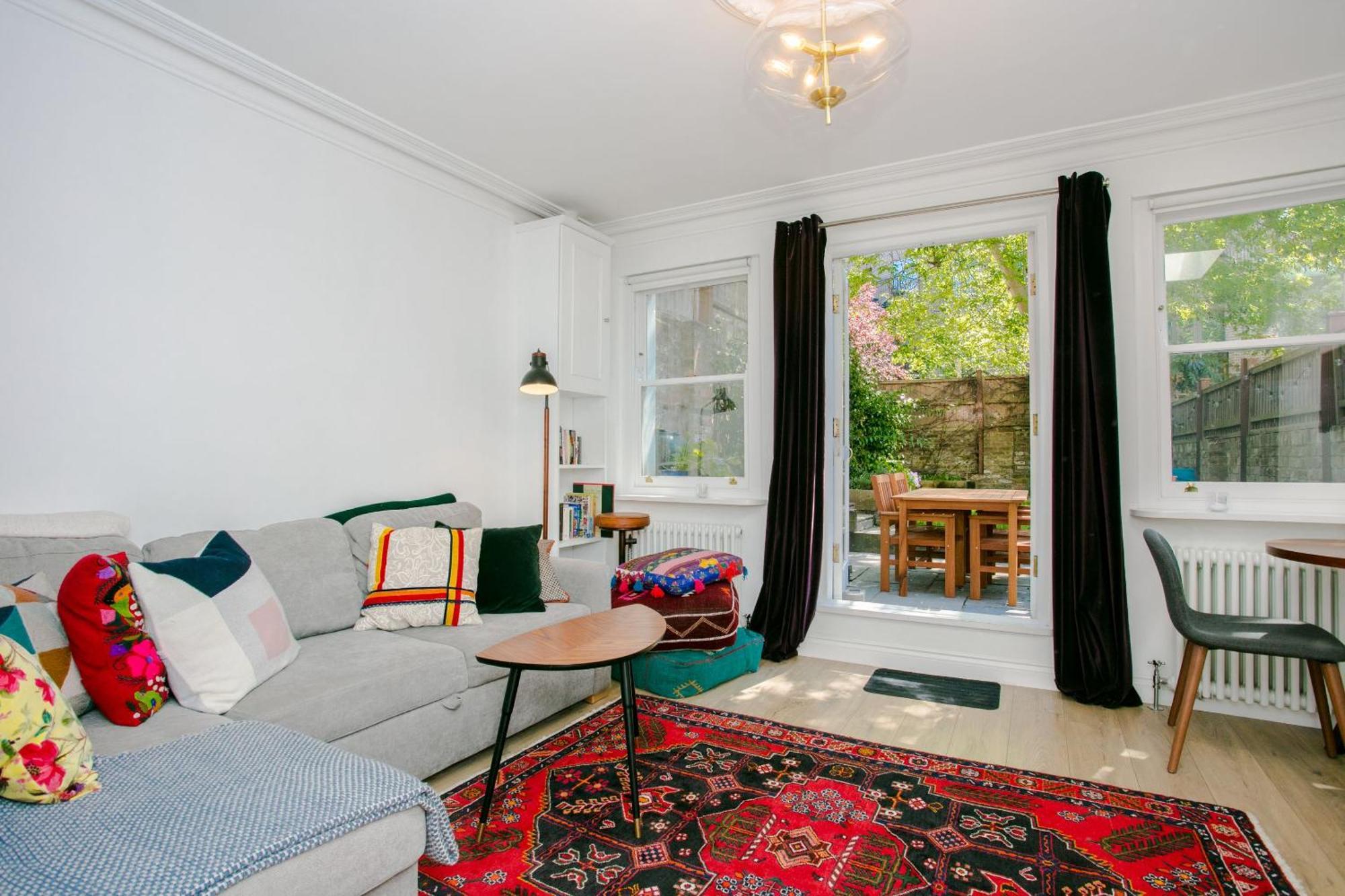 Modern Garden Apartment Camden Лондон Экстерьер фото